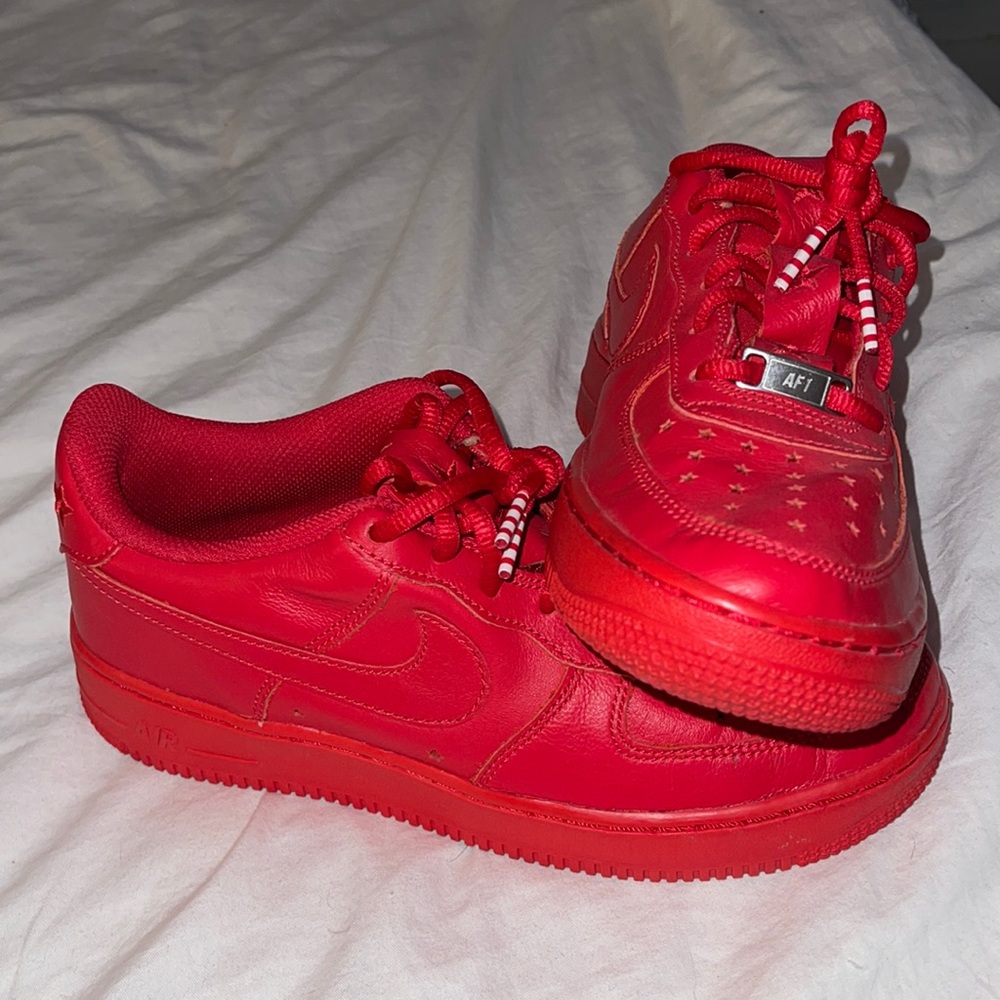 Red Nike AF1s